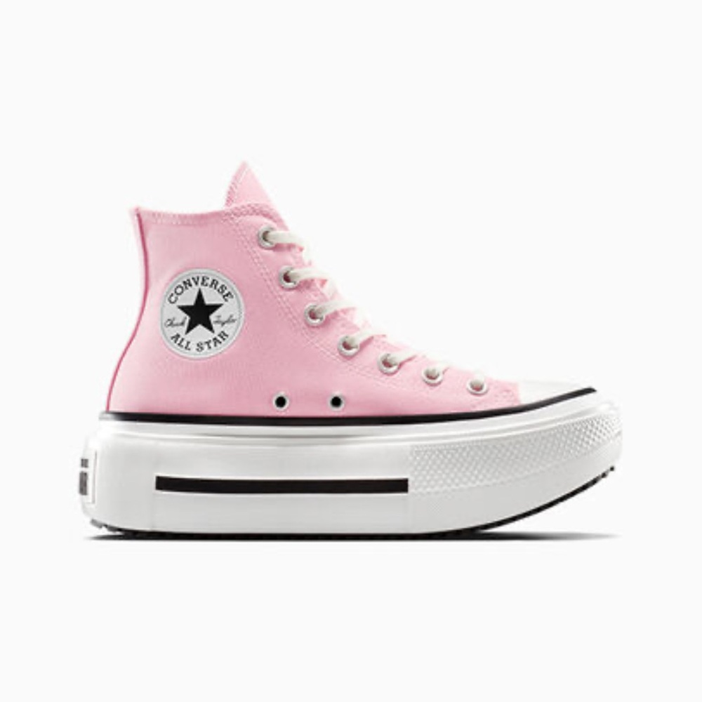 Converse Pink High-Top Platform Sneakers